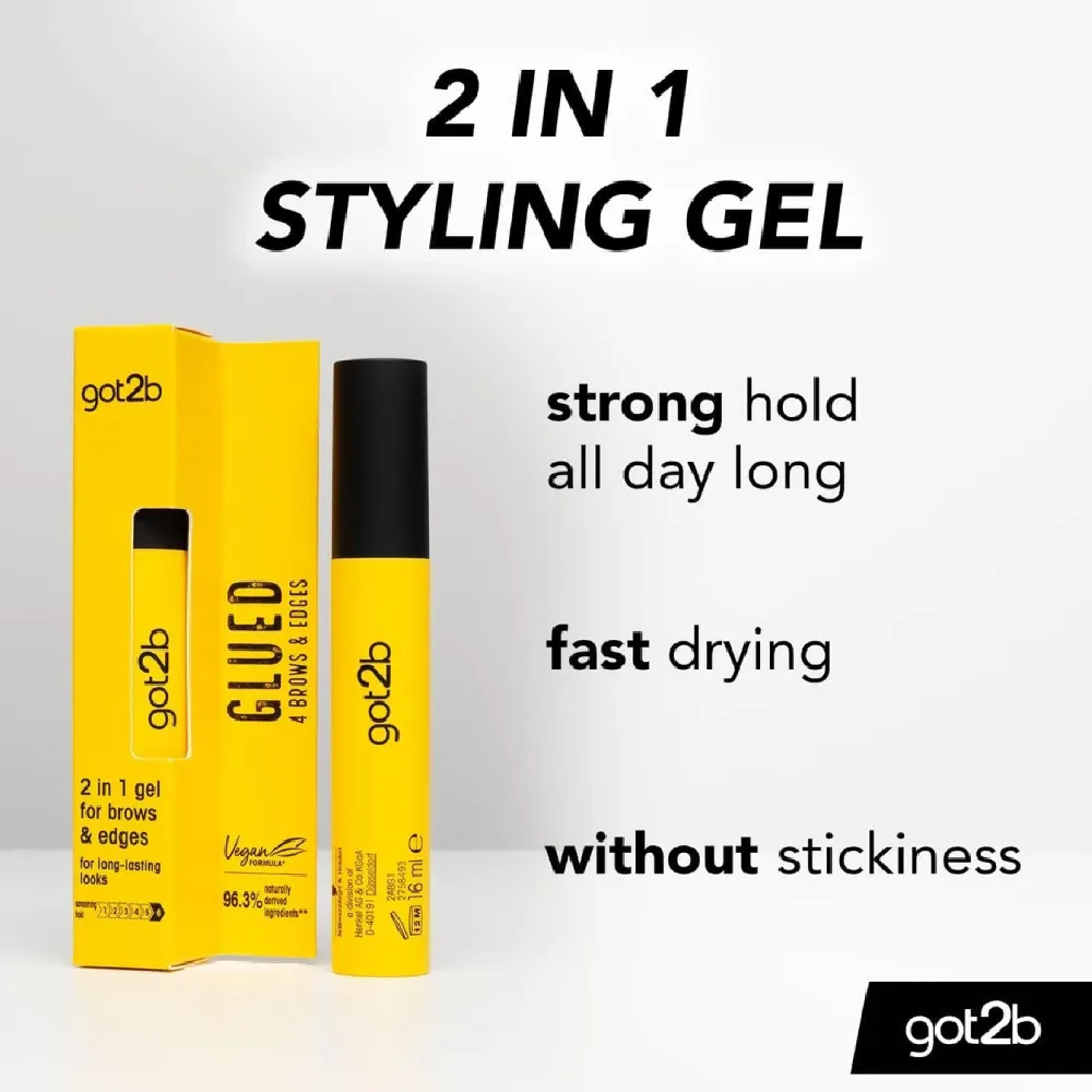 Got2b Glued 2in1 Brow And Edge Gel .54 oz