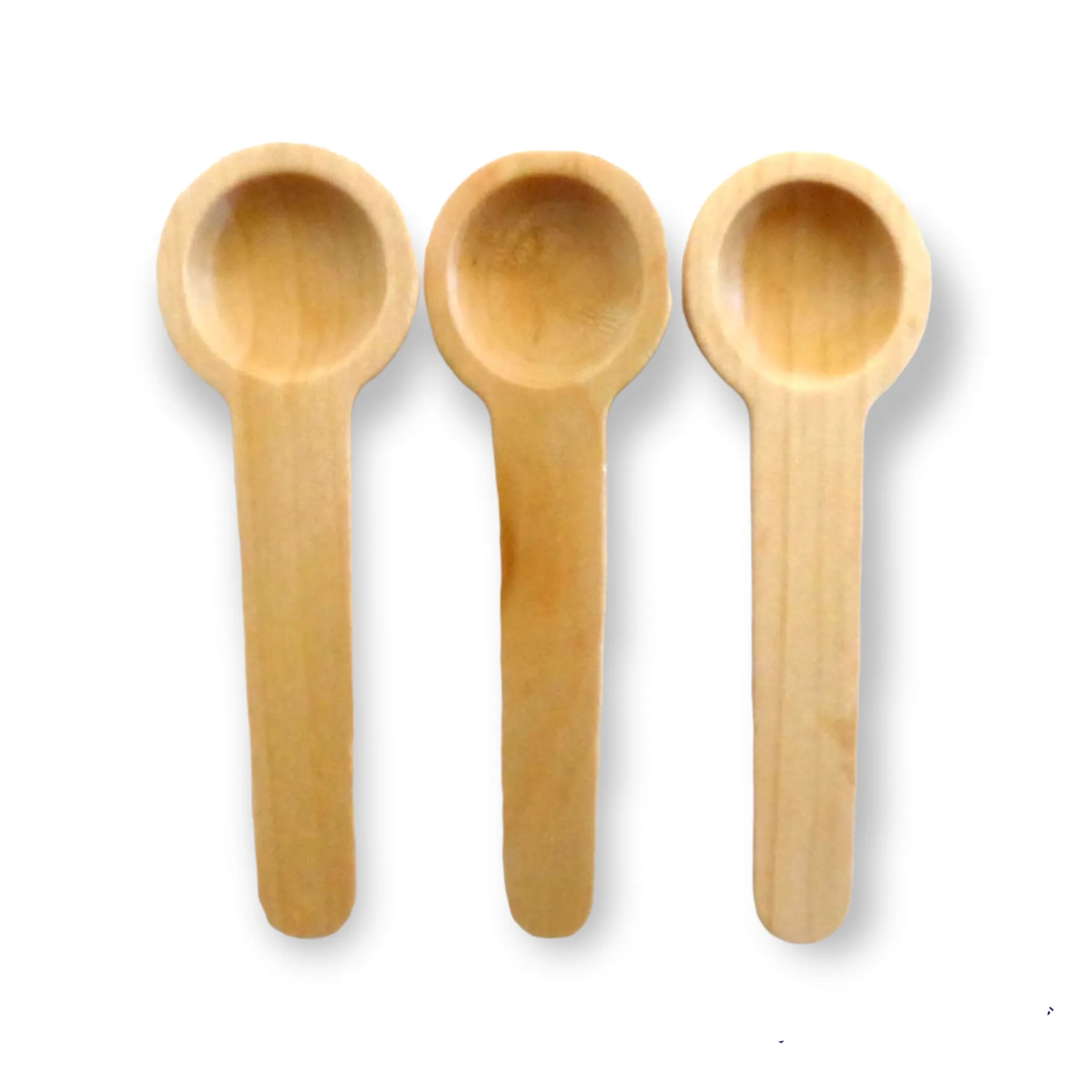 Mini Wooden Spoons 7.5cm for Honey/Kids 10pack